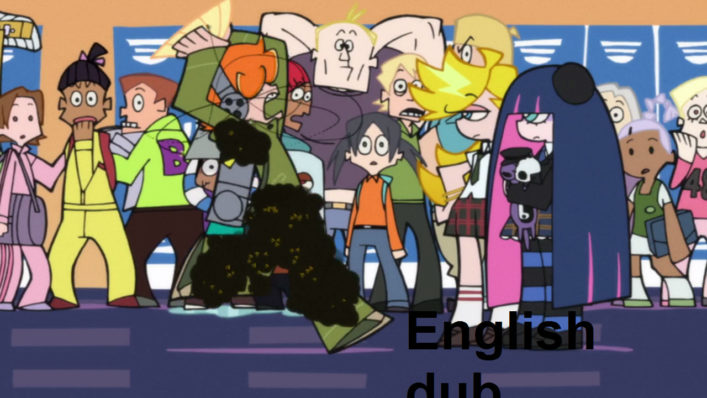 [NoobSubs] Panty & Stocking with Garterbelt 02 (720p Blu-ray eng dub 8bit AAC)