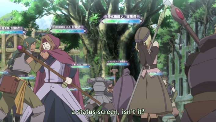 [NoobSubs] Log Horizon 01 (1080p Blu-ray 8bit AAC)