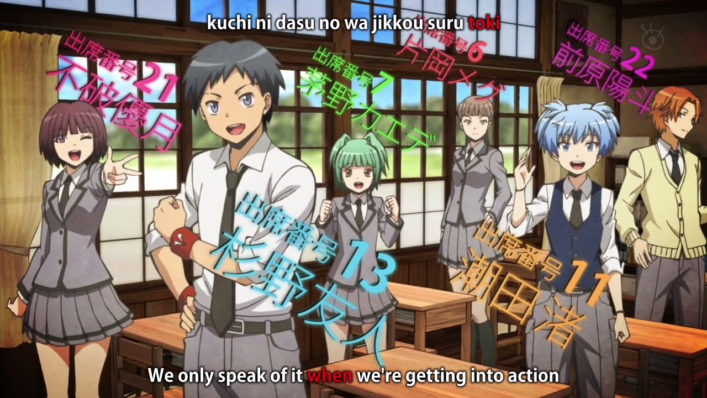 [NoobSubs] Assassination Classroom 01 (720p eng dub 8bit AAC) (3)