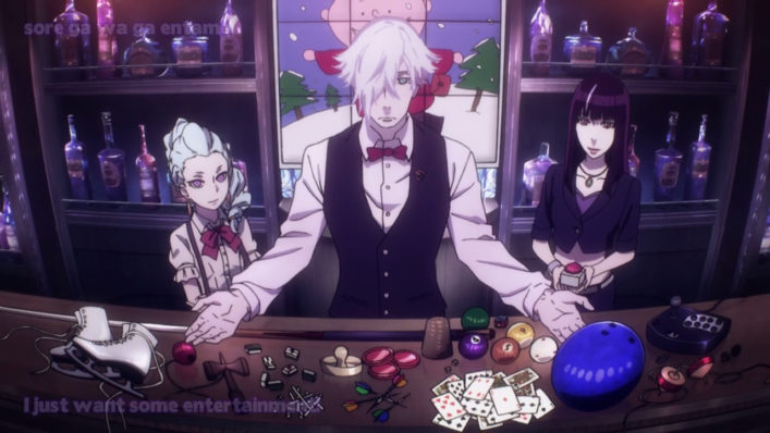 [NoobSubs] Death Parade 02v2 (720p eng dub 8bit AAC)