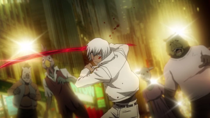 [NoobSubs] Kekkai Sensen～Blood Blockade Battlefront 01 (720p eng dub 8bit AAC) (5)