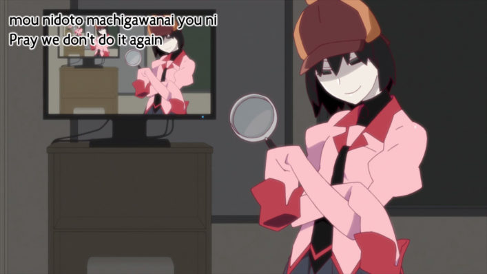 [NoobSubs] Owarimonogatari 01 (1080p Blu-ray 8bit AAC) (2)