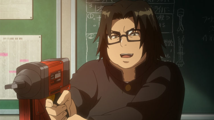 [NewbSubs] Highschool of the Dead 02 (1080p Blu-ray x265 Dual Audio)[277EA91D] (9)